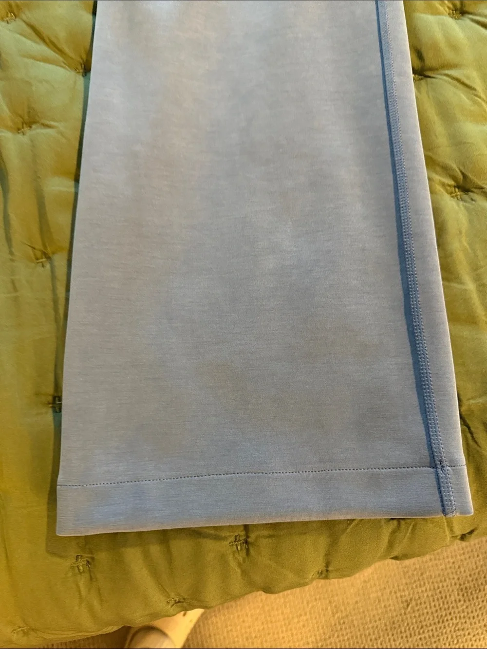lululemon athletica Light Blue Wide-Leg Lounge Pants